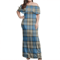 Clan Napier Ancient Tartan Hawaii Dress RL65 Clan Napier Tartan Hawaii Dress