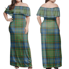 Clan MacMillan Hunting Ancient Tartan Hawaii Dress HO30 Clan MacMillan Tartan Hawaii Dress