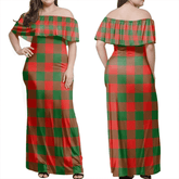 Clan Moncrieffe Tartan Hawaii Dress GN69 Clan Moncreiffe Tartan Hawaii Dress