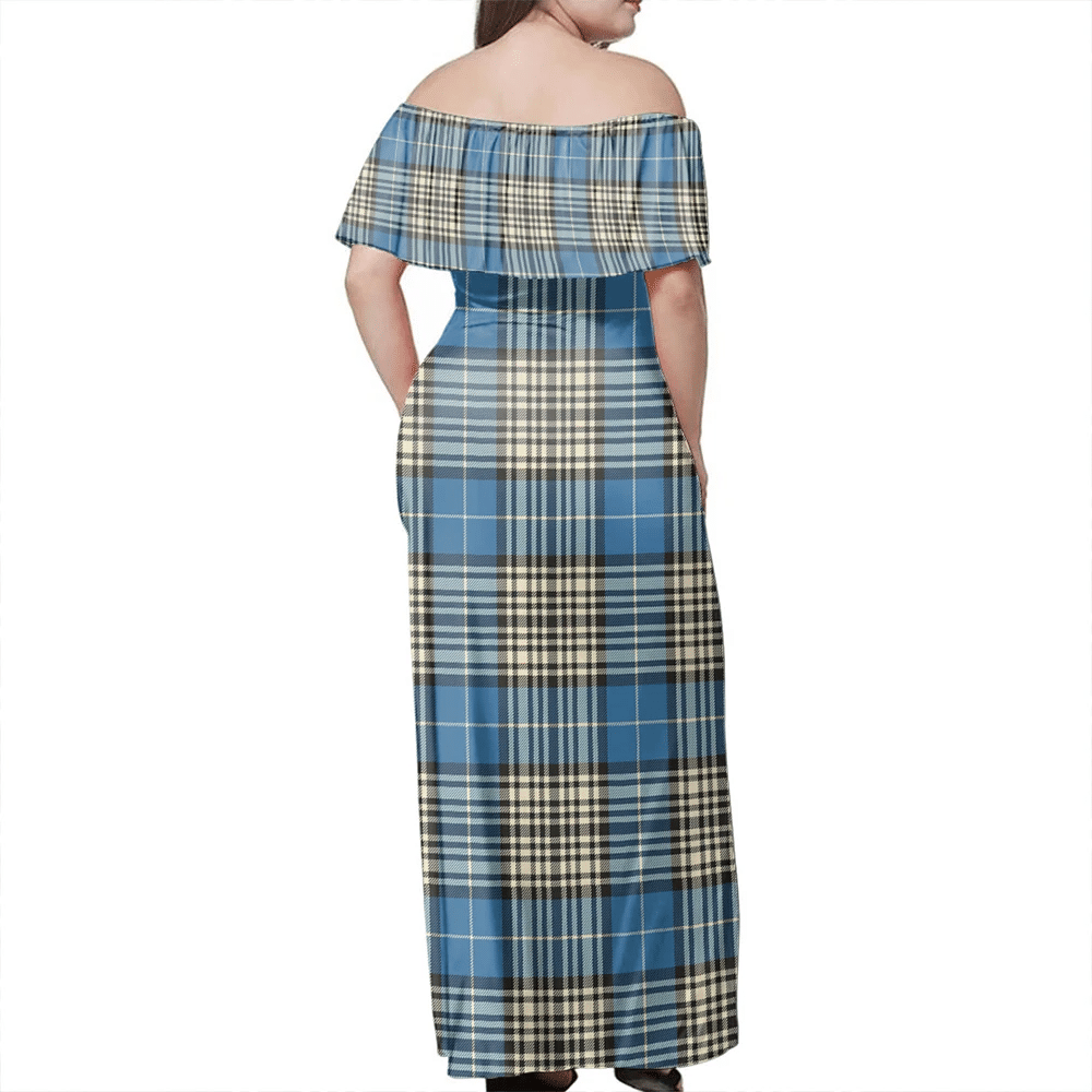 Clan Napier Ancient Tartan Hawaii Dress RL65 Clan Napier Tartan Hawaii Dress