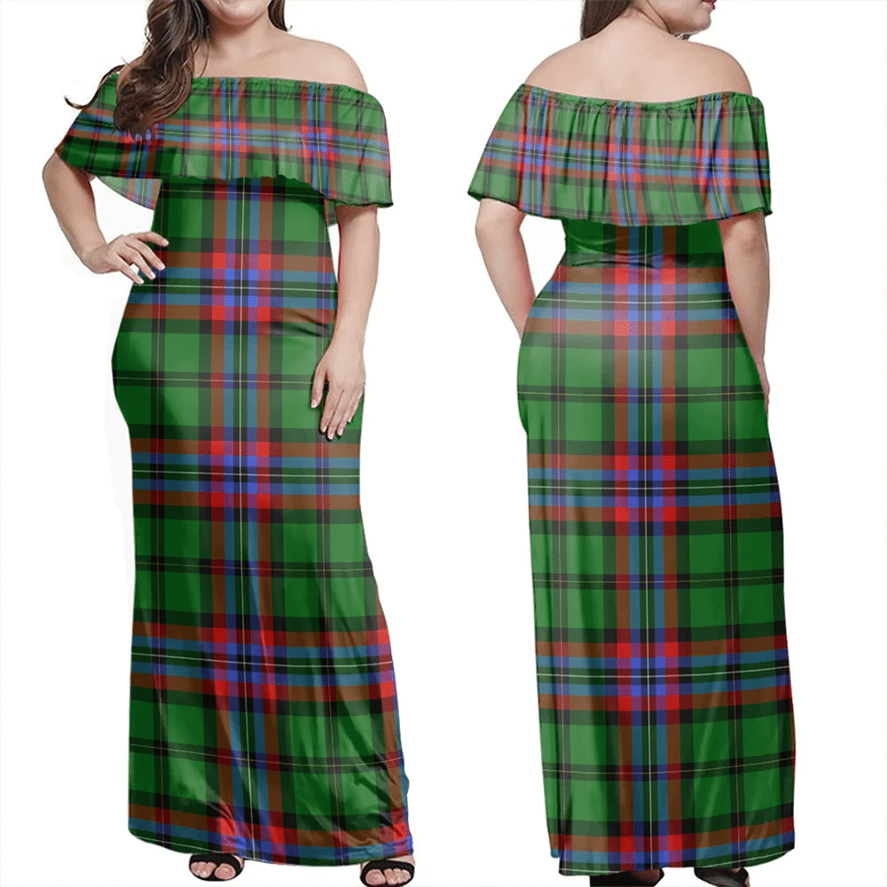 Clan McGeachie Tartan Hawaii Dress LK21 Clan McGeachie Tartan Hawaii Dress