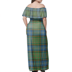 Clan MacMillan Hunting Ancient Tartan Hawaii Dress HO30 Clan MacMillan Tartan Hawaii Dress