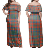 Clan Matheson Ancient Tartan Hawaii Dress SX45 Clan Matheson Tartan Hawaii Dress
