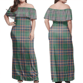 Clan MacFarlane Hunting Ancient Tartan Hawaii Dress SH34 Clan MacFarlane Tartan Hawaii Dress