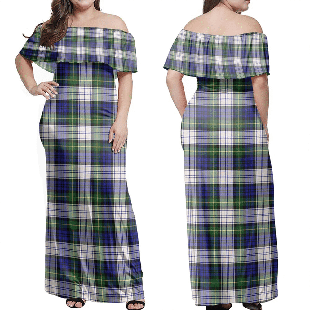 Clan Gordon Dress Modern Tartan Hawaii Dress AX95 Clan Gordon Tartan Hawaii Dress
