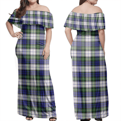 Clan Gordon Dress Modern Tartan Hawaii Dress AX95 Clan Gordon Tartan Hawaii Dress
