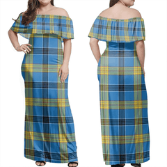 Clan Laing Tartan Hawaii Dress JF34 Clan Laing Tartan Hawaii Dress