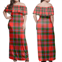 Clan Spens Modern Tartan Hawaii Dress MJ78 Clan Spens Tartan Hawaii Dress
