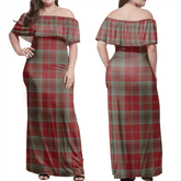 Clan Lindsay Weathered Tartan Hawaii Dress BY57 Clan Lindsay Tartan Hawaii Dress
