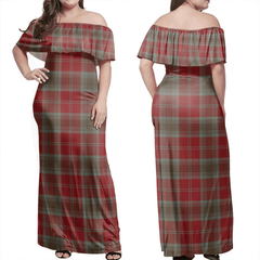 Clan Lindsay Weathered Tartan Hawaii Dress BY57 Clan Lindsay Tartan Hawaii Dress