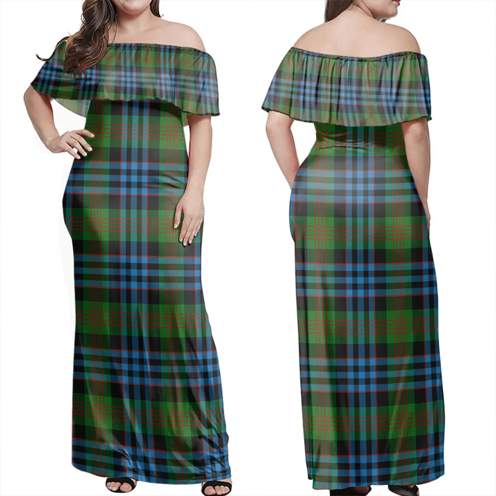 Clan Newlands Of Lauriston Tartan Hawaii Dress NG18 Clan Newlands Tartan Hawaii Dress