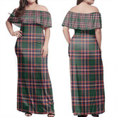 Clan MacFarlane Hunting Modern Tartan Hawaii Dress ER80 Clan MacFarlane Tartan Hawaii Dress