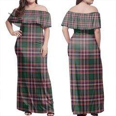 Clan MacFarlane Hunting Modern Tartan Hawaii Dress ER80 Clan MacFarlane Tartan Hawaii Dress