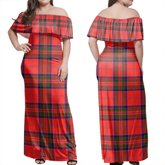 Clan MacGillivray Modern Tartan Hawaii Dress NC28 Clan MacGillivray Tartan Hawaii Dress