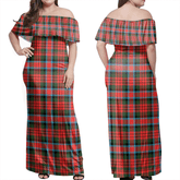 Clan MacDuff Modern Tartan Hawaii Dress WM44 Clan MacDuff Tartan Hawaii Dress