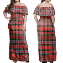 Clan MacDuff Modern Tartan Hawaii Dress WM44 Clan MacDuff Tartan Hawaii Dress