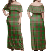 Clan MacKinnon Hunting Modern Tartan Hawaii Dress ZF44 Clan MacKinnon Tartan Hawaii Dress