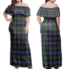 Clan Galbraith Modern Tartan Hawaii Dress DF20 Clan Rait Tartan Hawaii Dress