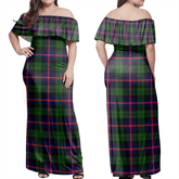 Clan Urquhart Modern Tartan Hawaii Dress JK67 Clan Urquhart Tartan Hawaii Dress