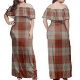Clan Davidson Dress Dancers Tartan Hawaii Dress WL57 Clan Davidson Tartan Hawaii Dress