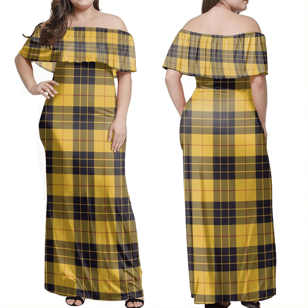 Clan MacLeod Of Lewis Ancient Tartan Hawaii Dress CG83 Tartan Hawaii Dress
