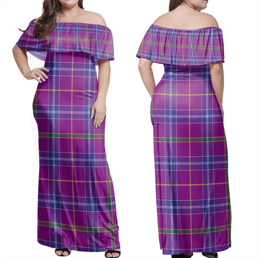 Clan Jackson Tartan Hawaii Dress AP19 Clan Jackson Tartan Hawaii Dress