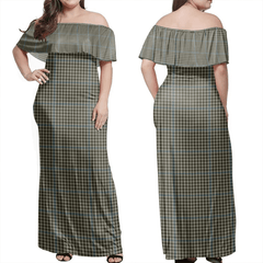 Clan Haig Check Tartan Hawaii Dress SI58 Clan Haig Tartan Hawaii Dress