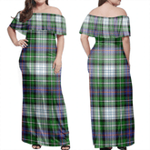 Clan MacKenzie Dress Modern Tartan Hawaii Dress XU30 Clan MacKenzie Tartan Hawaii Dress