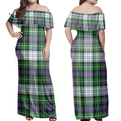 Clan MacKenzie Dress Modern Tartan Hawaii Dress XU30 Clan MacKenzie Tartan Hawaii Dress