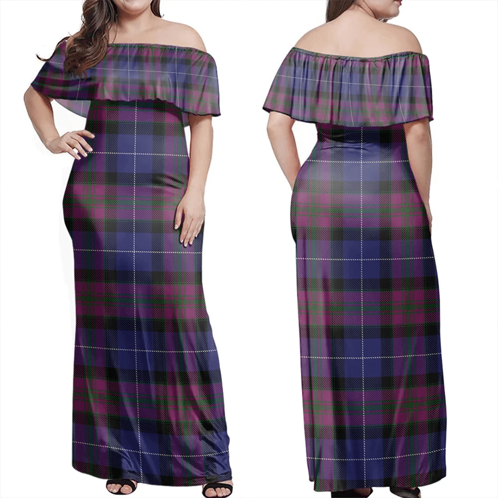 Clan Pride Of Scotland Tartan Hawaii Dress DD71 Tartan Hawaii Dress