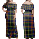 Clan Clelland Modern Tartan Hawaii Dress LA79 Clan Clelland Tartan Hawaii Dress