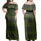 Clan MacLean Hunting Ancient Tartan Hawaii Dress FG73 Tartan Hawaii Dress