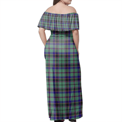 Clan Stevenson Tartan Hawaii Dress JO77 Clan Stevenson Tartan Hawaii Dress