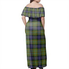 Clan Fergusson Modern Tartan Hawaii Dress XX99 Clan Fergusson Tartan Hawaii Dress