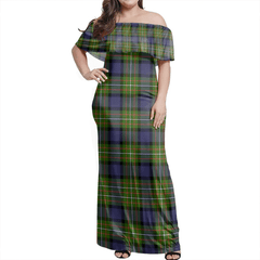Clan Fergusson Modern Tartan Hawaii Dress XX99 Clan Fergusson Tartan Hawaii Dress