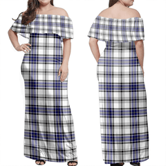 Clan Hannay Modern Tartan Hawaii Dress HC68 Clan Hannay Tartan Hawaii Dress