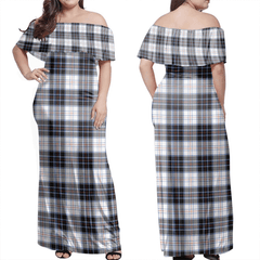 Clan MacRae Dress Modern Tartan Hawaii Dress AY35 Clan MacRae Tartan Hawaii Dress