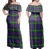 Clan Inglis Modern Tartan Hawaii Dress OJ99 Clan Inglis Tartan Hawaii Dress