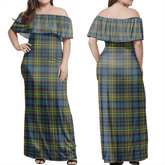 Clan MacLellan Ancient Tartan Hawaii Dress XF13 Tartan Hawaii Dress