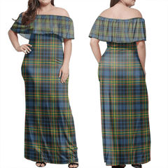 Clan MacLellan Ancient Tartan Hawaii Dress XF13 Tartan Hawaii Dress