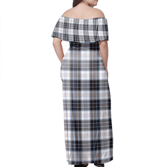 Clan MacRae Dress Modern Tartan Hawaii Dress AY35 Clan MacRae Tartan Hawaii Dress