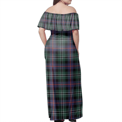 Clan Rose Hunting Modern Tartan Hawaii Dress TU21 Clan Rose Tartan Hawaii Dress