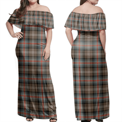 Clan Sutherland Weathered Tartan Hawaii Dress ID30 Clan Sutherland Tartan Hawaii Dress
