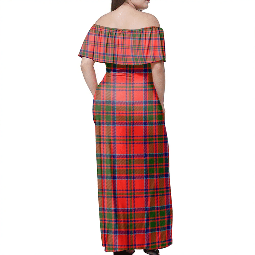 Clan MacKillop Tartan Hawaii Dress FQ22 Clan MacKillop Tartan Hawaii Dress