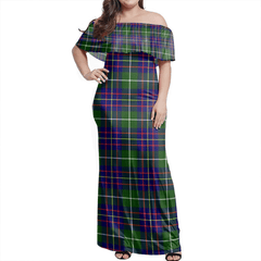 Clan Inglis Modern Tartan Hawaii Dress OJ99 Clan Inglis Tartan Hawaii Dress