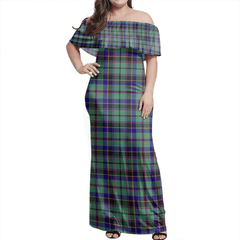 Clan Stevenson Tartan Hawaii Dress JO77 Clan Stevenson Tartan Hawaii Dress