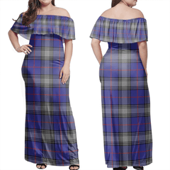 Clan Kinnaird Tartan Hawaii Dress DJ34 Clan Kinnaird Tartan Hawaii Dress