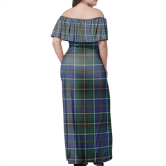 Clan MacInnes Modern Tartan Hawaii Dress DB15 Clan MacInnes Tartan Hawaii Dress