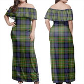 Clan Fergusson Modern Tartan Hawaii Dress XX99 Clan Fergusson Tartan Hawaii Dress