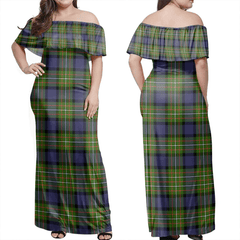 Clan Fergusson Modern Tartan Hawaii Dress XX99 Clan Fergusson Tartan Hawaii Dress